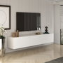 Hanah Home Soporte de TV West - Blanco